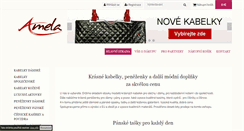 Desktop Screenshot of amela.cz